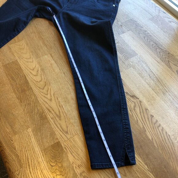 KFTK Ellen Ankle Skinny Jeans Dark Wash Size 10 - Picture 13 of 13